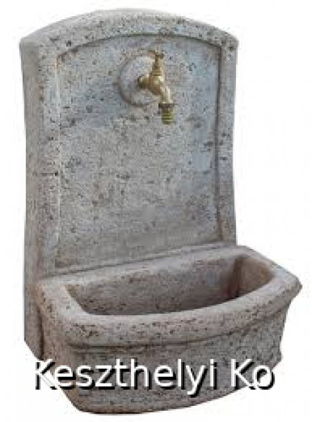 fali kerti csap,fagyálló kerti kút,kőkút,ivókút,díszkút,betonkút
